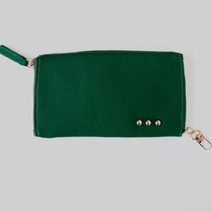 Skyla Dual Glasses Case Holder Emerald Green